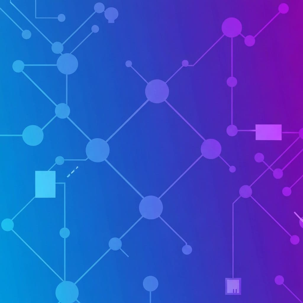 AI-Powered Business Transformation AI-powered business transformation — abstract network visualization representing intelligent automation
