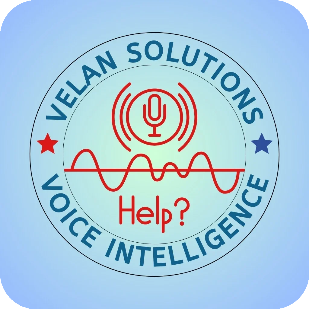 Velan Voice Intelligence logo